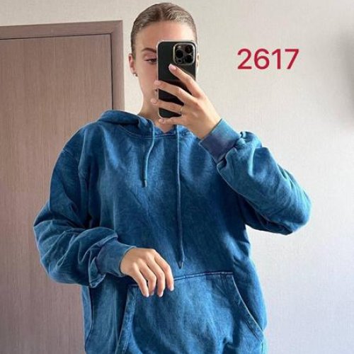 Худи FSN (48-54) 2617 blue (деми) FSN 2617 blue