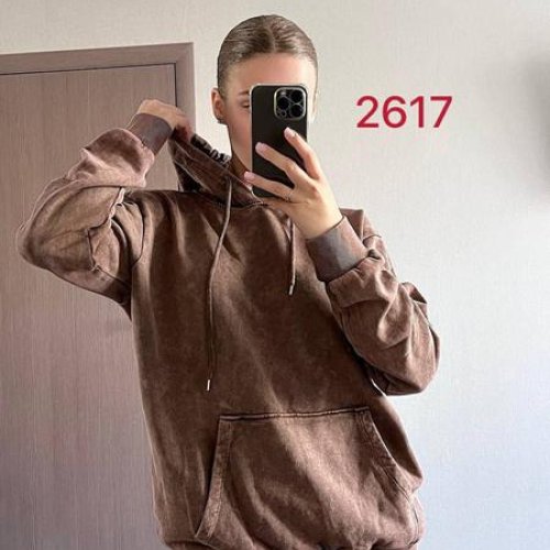 Худи FSN (48-54) 2617 brown (деми) FSN 2617 brown