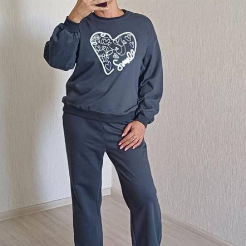 Костюм FSN (50-54) 715 d.grey (деми) FSN 715 d.grey