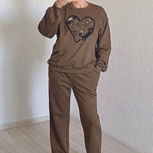 Костюм FSN (50-54) 715 brown (деми) FSN 715 brown