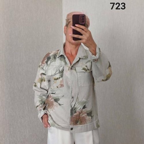 Рубашка FSN (50-54) 723 grey (деми) FSN 723 grey