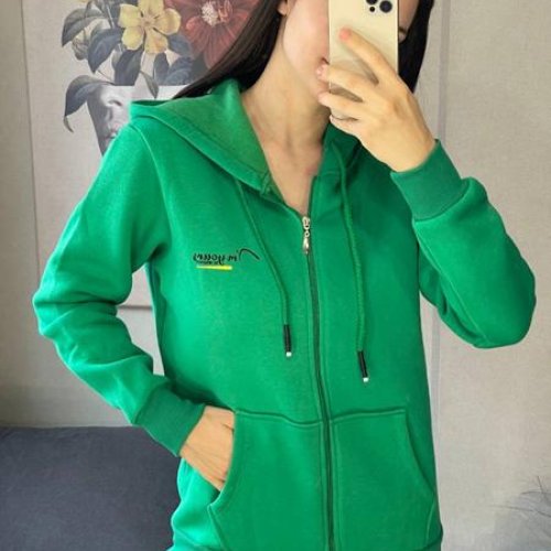 Кофта спорт FSN (42-48) 5029 green (зима) FSN 5029 green