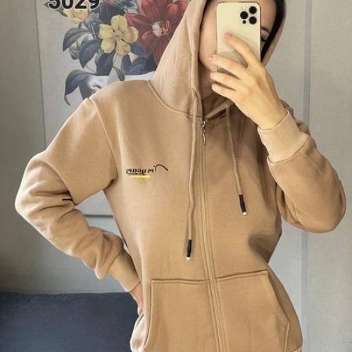 Кофта спорт FSN (42-48) 5029 beige (зима) FSN 5029 beige