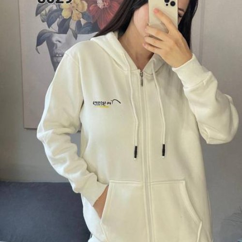 Кофта спорт FSN (42-48) 5029 white (зима) FSN 5029 white