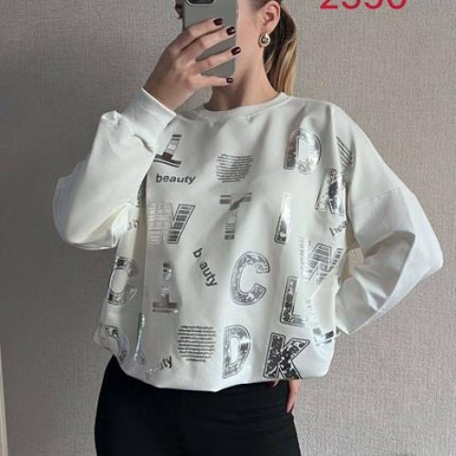 Свитер FSN (46-52) 2590 white (деми) FSN 2590 white