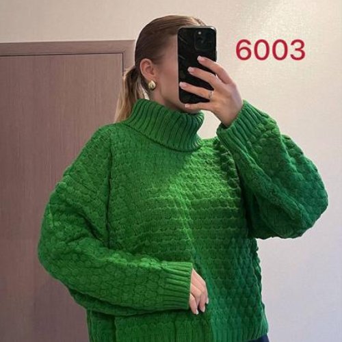 Свитер FSN (42-48) 6003 green (зима) FSN 6003 green