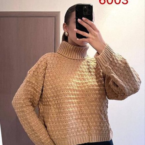 Свитер FSN (42-48) 6003 beige (зима) FSN 6003 beige