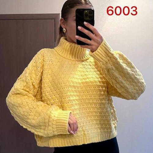 Свитер FSN (42-48) 6003 yellow (зима) FSN 6003 yellow