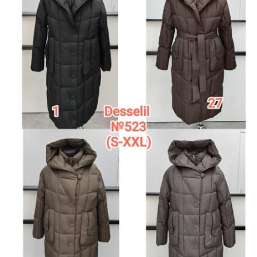 Куртка Desselil (S-2XL) 523-27 brown (зима) Desselil 523-27 brown