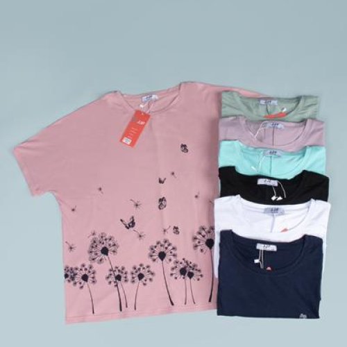 Футболка JJF (XL-5XL) 9016 mix (лето) JJF 9016 mix