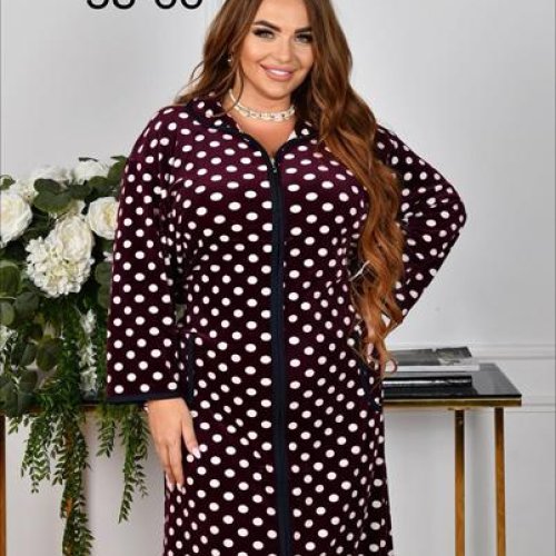 Халат Anion (58-66) 800-117 wine (деми) Anion 800-117 wine