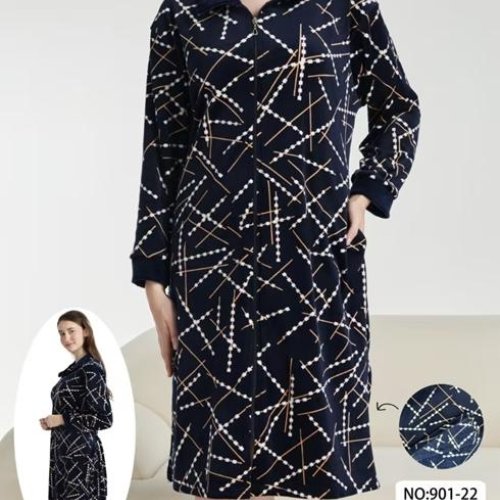 Халат Anion (58-66) 901-22 black (деми) Anion 901-22 black