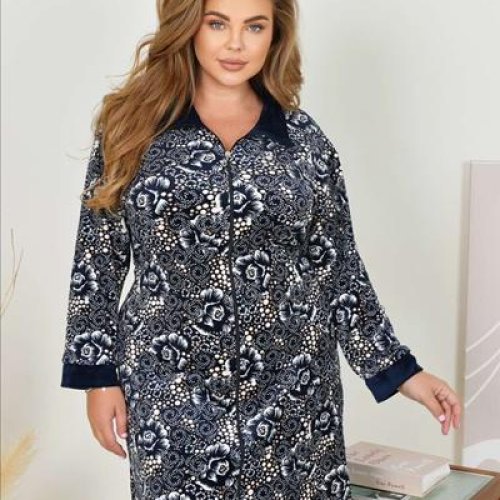 Халат Anion (58-66) 901-W6 grey (деми) Anion 901-W6 grey