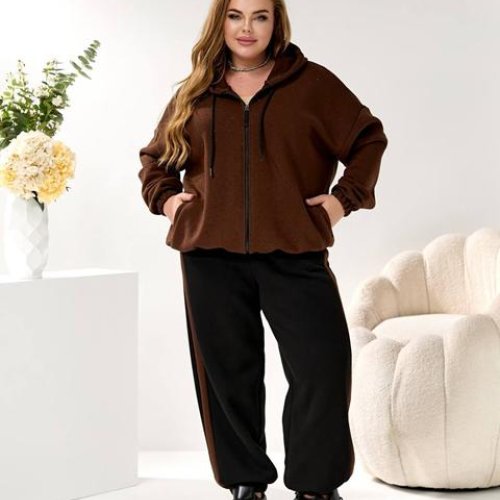 Костюм спорт BAT (46-64) 182-3 brown (зима) BAT 182-3 brown