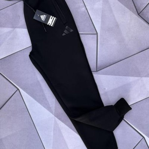 Штаны спорт Rassul (S-2XL) 66167 black (зима) Rassul 66167 black