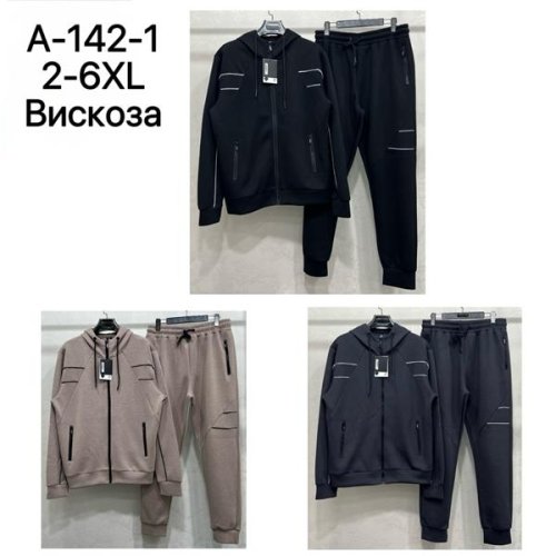 Костюм спорт TRAN (2XL-6XL) A142-1 beige (деми) TRAN A142-1 beige