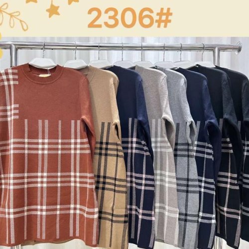 Свитер TRAN (50-54) 2306 mix (деми) TRAN 2306 mix