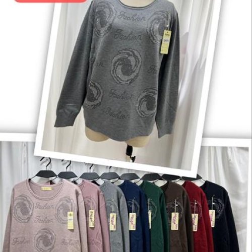 Свитер TRAN (50-54) 5047 mix (деми) TRAN 5047 mix