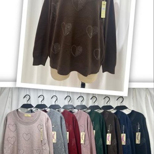 Свитер TRAN (50-54) 5050 mix (деми) TRAN 5050 mix