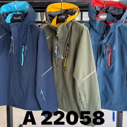 Ветровка TRAN (M-3XL) A22058 navy-l.blue (деми) TRAN A22058 navy-l.blue