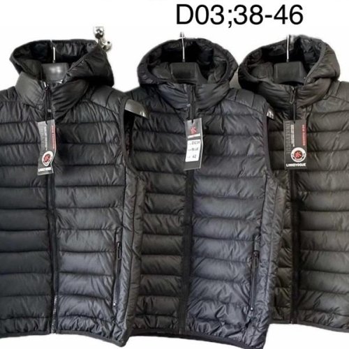 Жилетка TRAN (38-46) D03 black (деми) TRAN D03 black