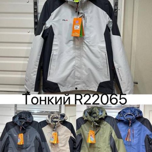 Ветровка TRAN (M-3XL) R22065 d.grey (деми) TRAN R22065 d.grey