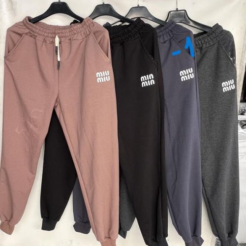 Штаны спорт TRAN (46-54) TR591-1 grey (деми) TRAN TR591-1 grey