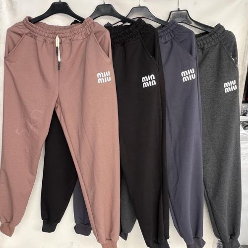 Штаны спорт TRAN (52-60) TR593 beige (деми) TRAN TR593 beige