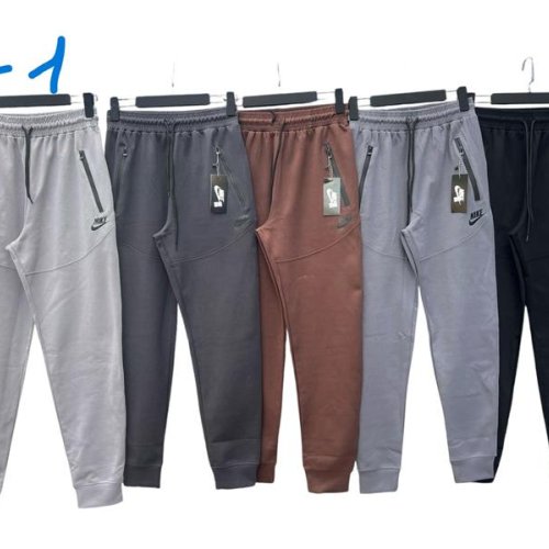 Штаны спорт TRAN (48-56) TR631-1 l.grey (деми) TRAN TR631-1 l.grey