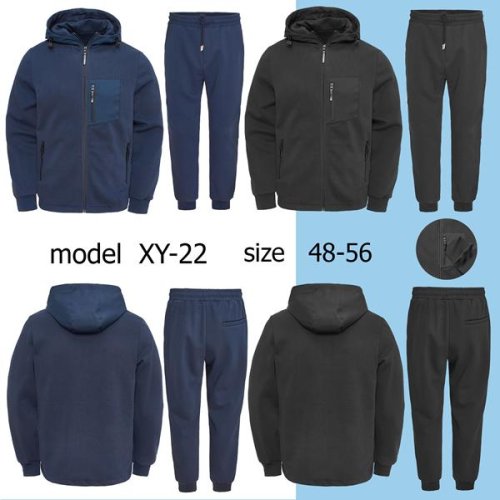 Костюм спорт TRAN (48-56) XY22 navy (деми) TRAN XY22 navy