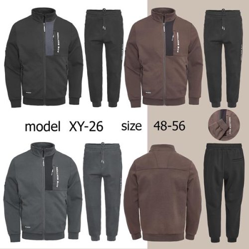 Костюм спорт TRAN (48-56) XY26 grey (деми) TRAN XY26 grey