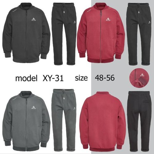 Костюм спорт TRAN (48-56) XY31 grey (деми) TRAN XY31 grey