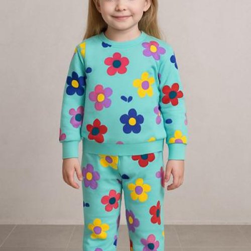 Пижама Fili kids (128-146) FK1539 mint (зима) Fili kids FK1539 mint