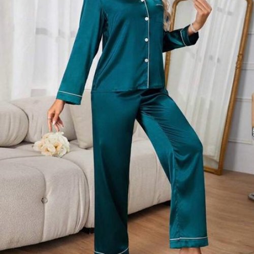 Пижама Fili Wear (M-3XL) 70440 green (деми) Fili Wear 70440 green