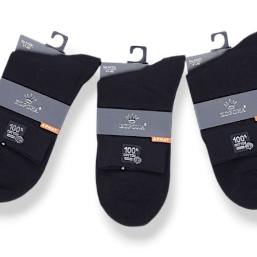 Носки Jelzin (41-46) AY231 black (деми) Jelzin AY231 black