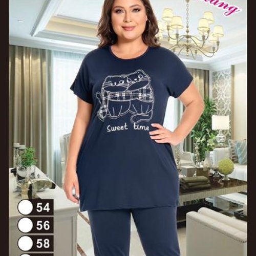 Костюм Anion (54-62) 1525 navy (лето) Anion 1525 navy