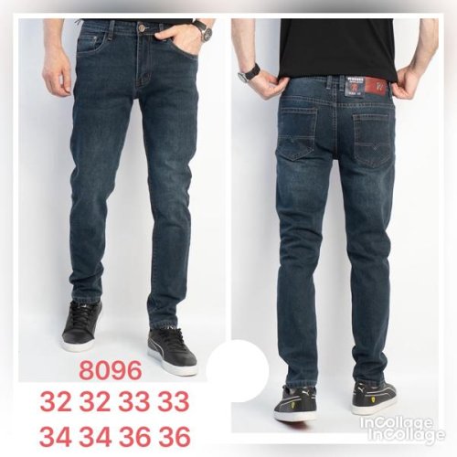 Джинсы Fangsida (32-36) 8096 blue (деми) Fangsida 8096 blue