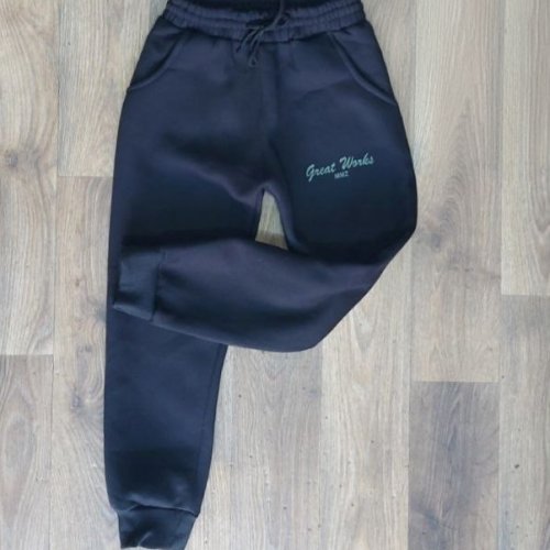 Штаны спорт MMZ (12-16) 211-3 navy (зима) MMZ 211-3 navy