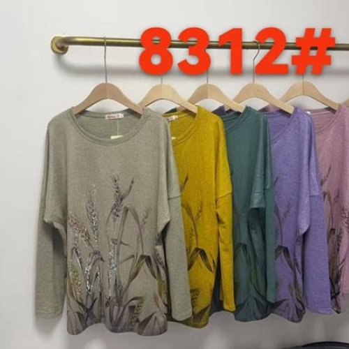 Свитер Monarlir (3XL-4XL) 8312 mix (3XL-4X) (деми) Monarlir 8312 mix (3XL-4X)