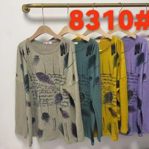 Свитер Monarlir (5XL-6XL) 8310 mix (5XL-6XL) (деми) Monarlir 8310 mix (5XL-6XL)
