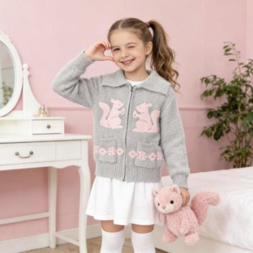 Кофта Yalisi (110-150) 377 grey (зима) Yalisi 377 grey