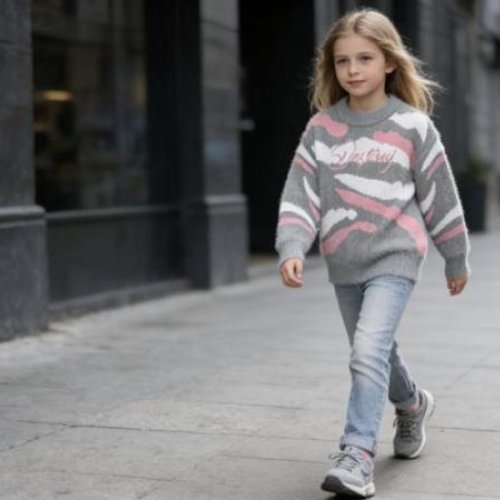 Свитер Yalisi (110-150) 398 grey (зима) Yalisi 398 grey