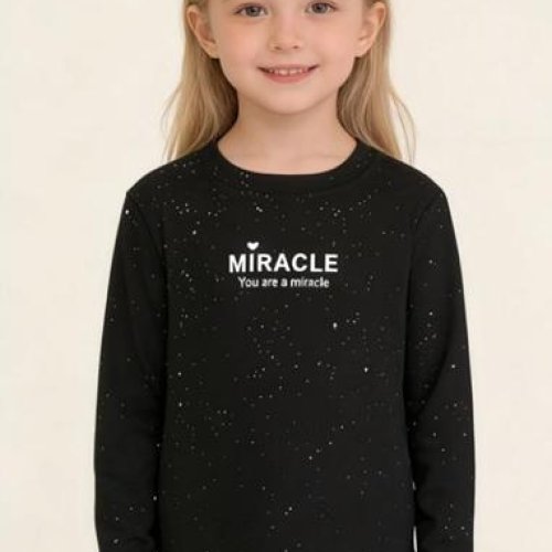 Свитер Yalisi (120-160) 5805 black (деми) Yalisi 5805 black