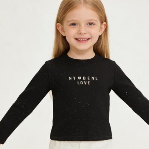 Свитер Yalisi (120-160) 5808 black (деми) Yalisi 5808 black