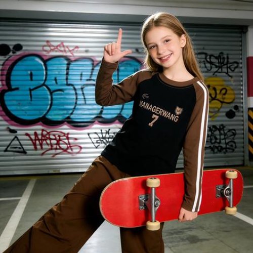 Свитер Yalisi (120-160) 5811 black (деми) Yalisi 5811 black