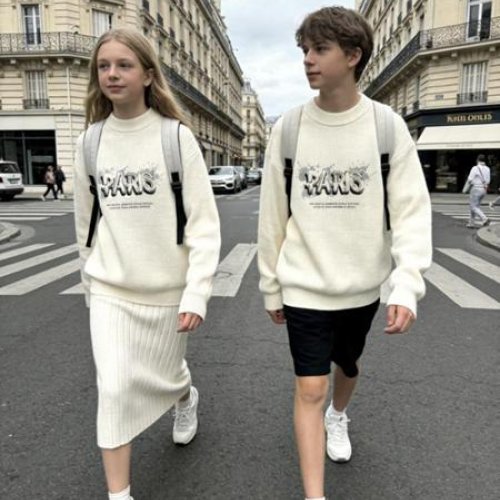 Свитер Yalisi (130-170) 755 white (зима) Yalisi 755 white