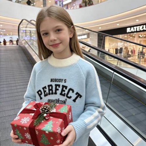 Свитер Yalisi (110-150) 836 l.blue (зима) Yalisi 836 l.blue