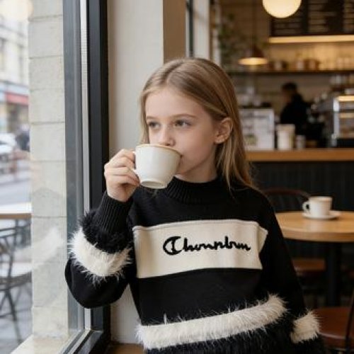 Свитер Yalisi (110-150) 860 black (зима) Yalisi 860 black