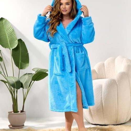 Халат BAT (46-60) 1112-3 l.blue (зима) BAT 1112-3 l.blue