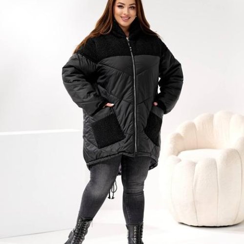 Куртка BAT (52-58) 777-1 black (зима) BAT 777-1 black